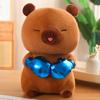 Newest Creative Boxing Capybara Plush Toy Athlete Capybara Toy for Kid Soft Toy Birthday Gift Cute Plushies Capibara Doll