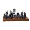 Decorative Christmas Desktop Candle Holder Detachable Christmas Tree Decoration  Dining Tables
