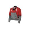 ISPA Seriyasi Pullover Paxta V-bo'yin Sport Keng Kundalik Sviter Ayollar Toplari Qizil CD6371-819