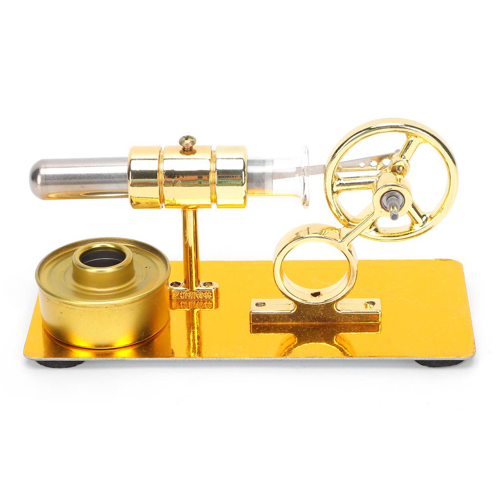 Горячая модель двигателя Мини-генератор мощности с одним маховиком Научно-образовательная игрушка