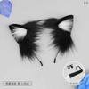 Cosplay cute handmade fluffy realistic cat ears tail set made polyester anime event Halloween costume party photo shoot Japanese style