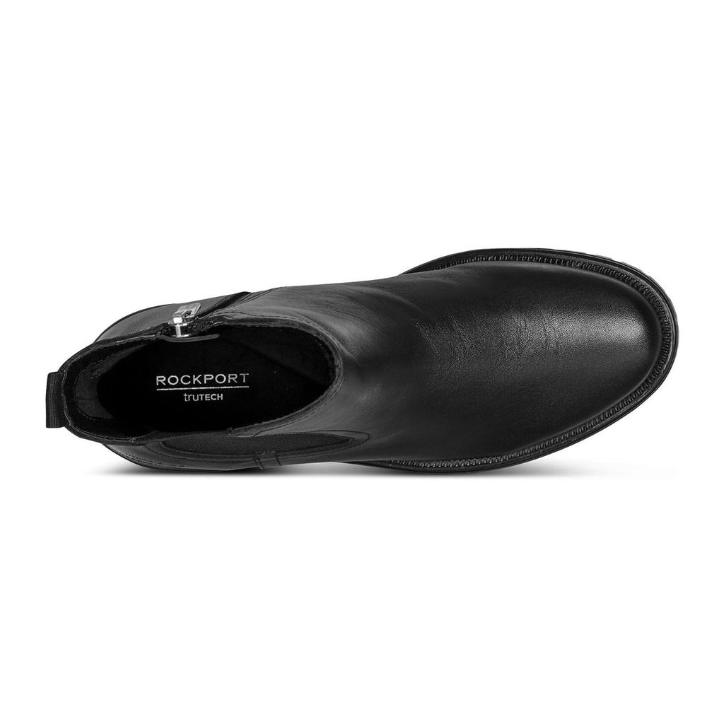 Rockport Women's Anne Chelsea Boots Waterproof Black 22.5cm M