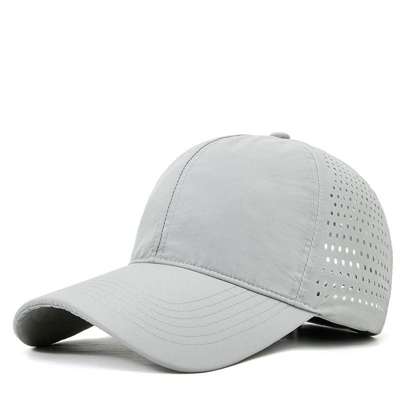 High-end Quick-Drying Custom Logo Embroidery Baseball Cap 6-Panel Unisex Adjustable Golf Outdoor Sports Summer Work Cap