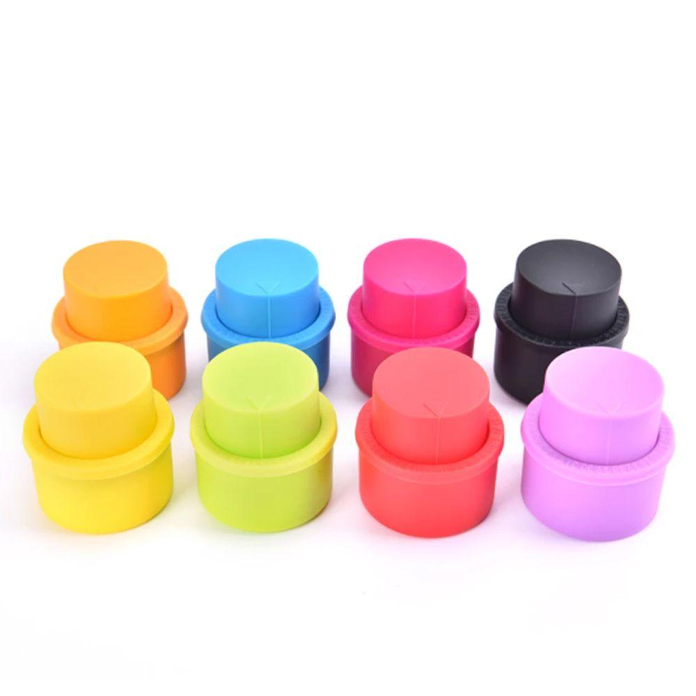Push Type Vacuum Bottle Pump Caps Sealer Fizzy Drink Soda Pressure Cap Stopper Bottle Top Saver Lid