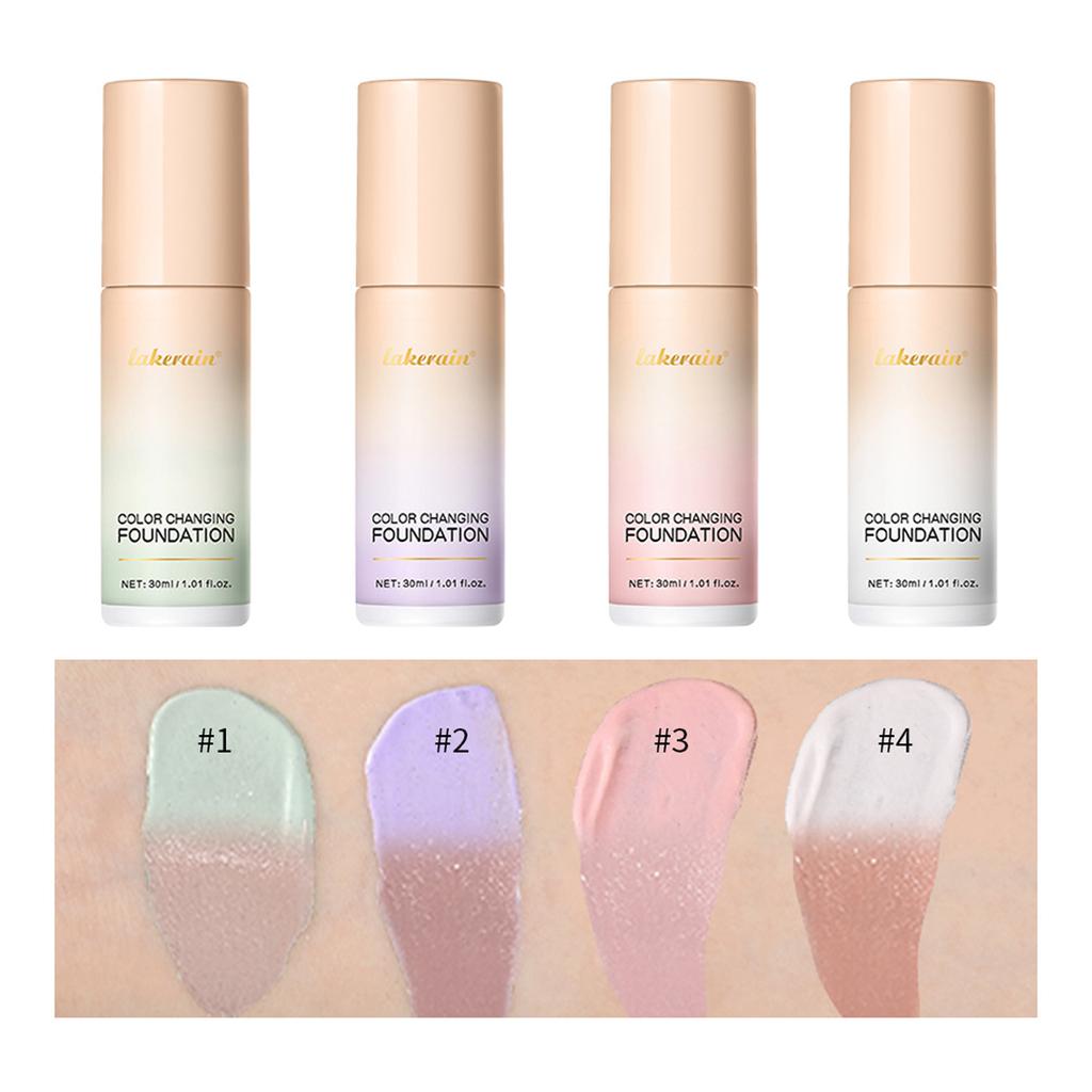 Foundation Magic Color Changing Foundation Liquid Coverage Self-Coloring CC Cream Cosmetics Стойкая основа под макияж