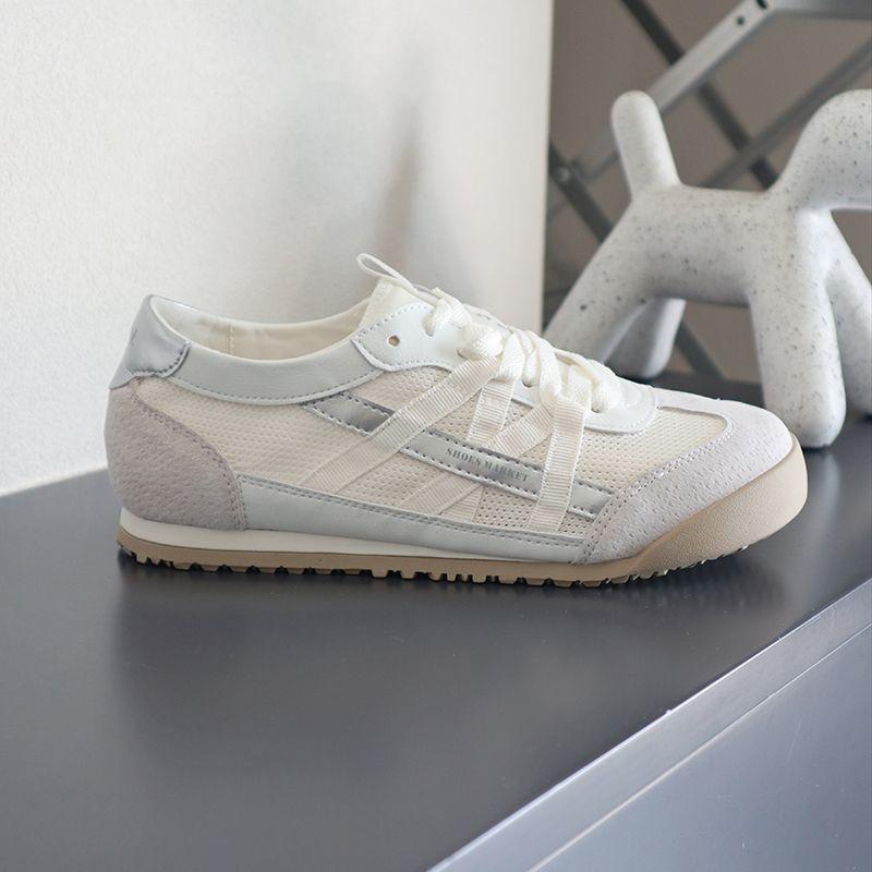 Женские сетчатые весенне-летние сетчатые дышащие повседневные кеды для скейтборда тонкие розовые