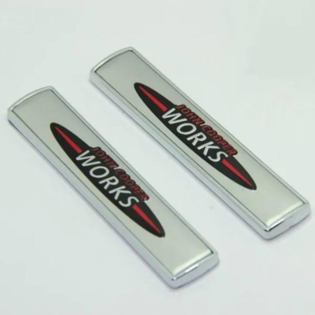 2 шт./лот, наклейка для украшения автомобиля, эмблема, значок, наклейка работает для M/INI C/ooper