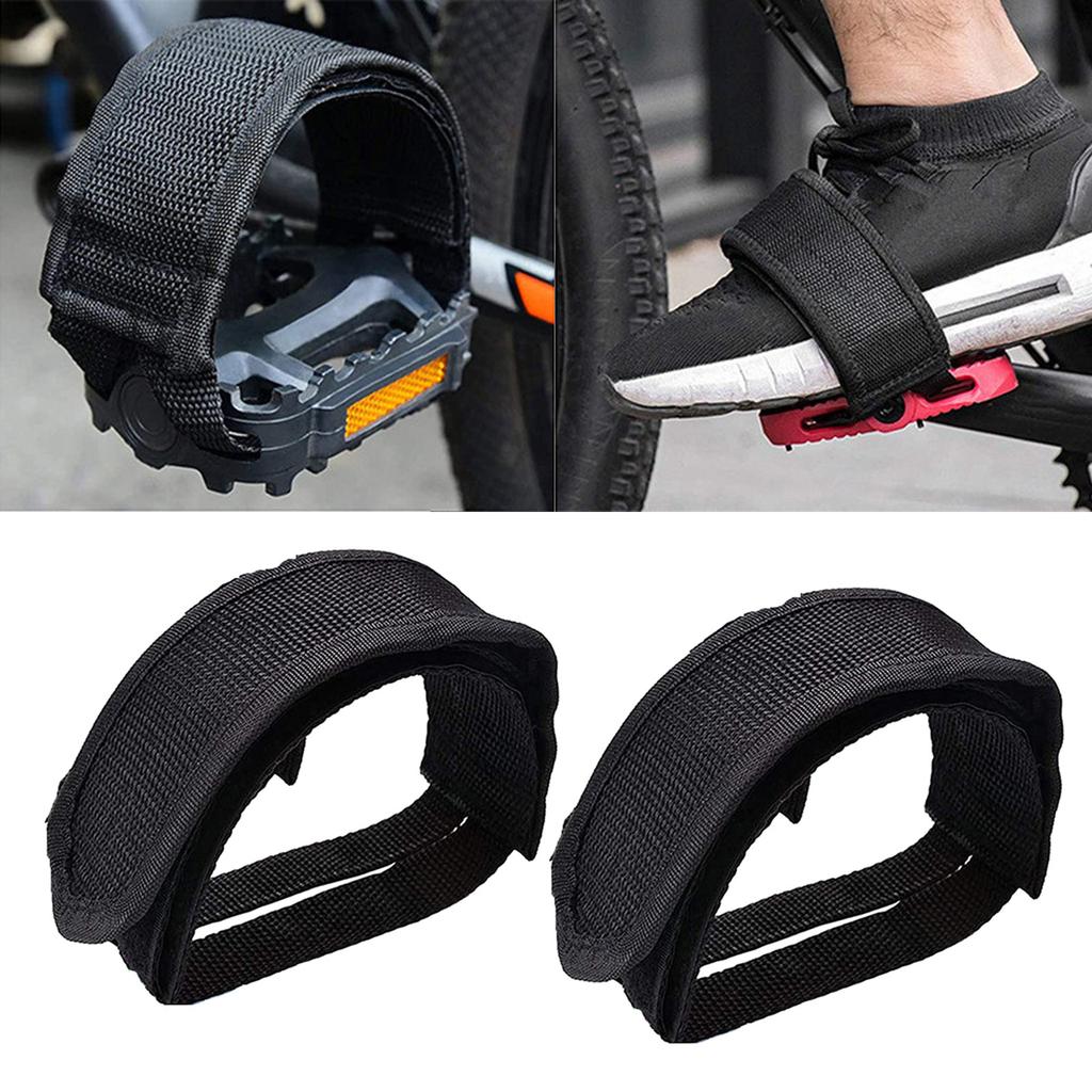 1 Pair Bike Pedal Straps Toe Clip Strap Belt Adhesive Bike Pedal Tape Bike Fixed Strap Bicycles Feet Strap Pedal Straps