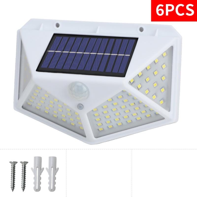 Solar-Powered Outdoor Waterproof Induction Wall Light