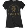 Queen Womens/Ladies We Are The Champions T-Shirt