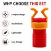 4pcs Screw Plastic Fixing Holder Clamp