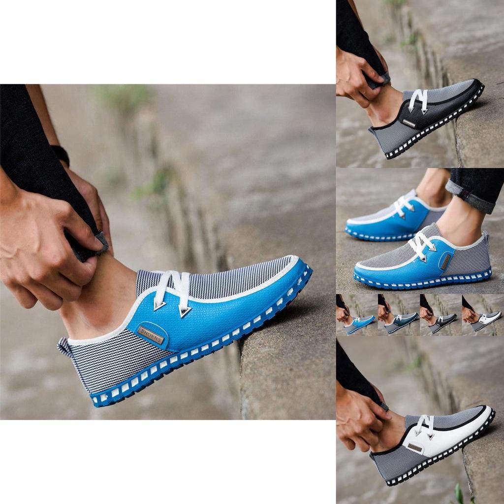 Classic Men's Driving Loafers In Durable Canvas For All-day Comfort