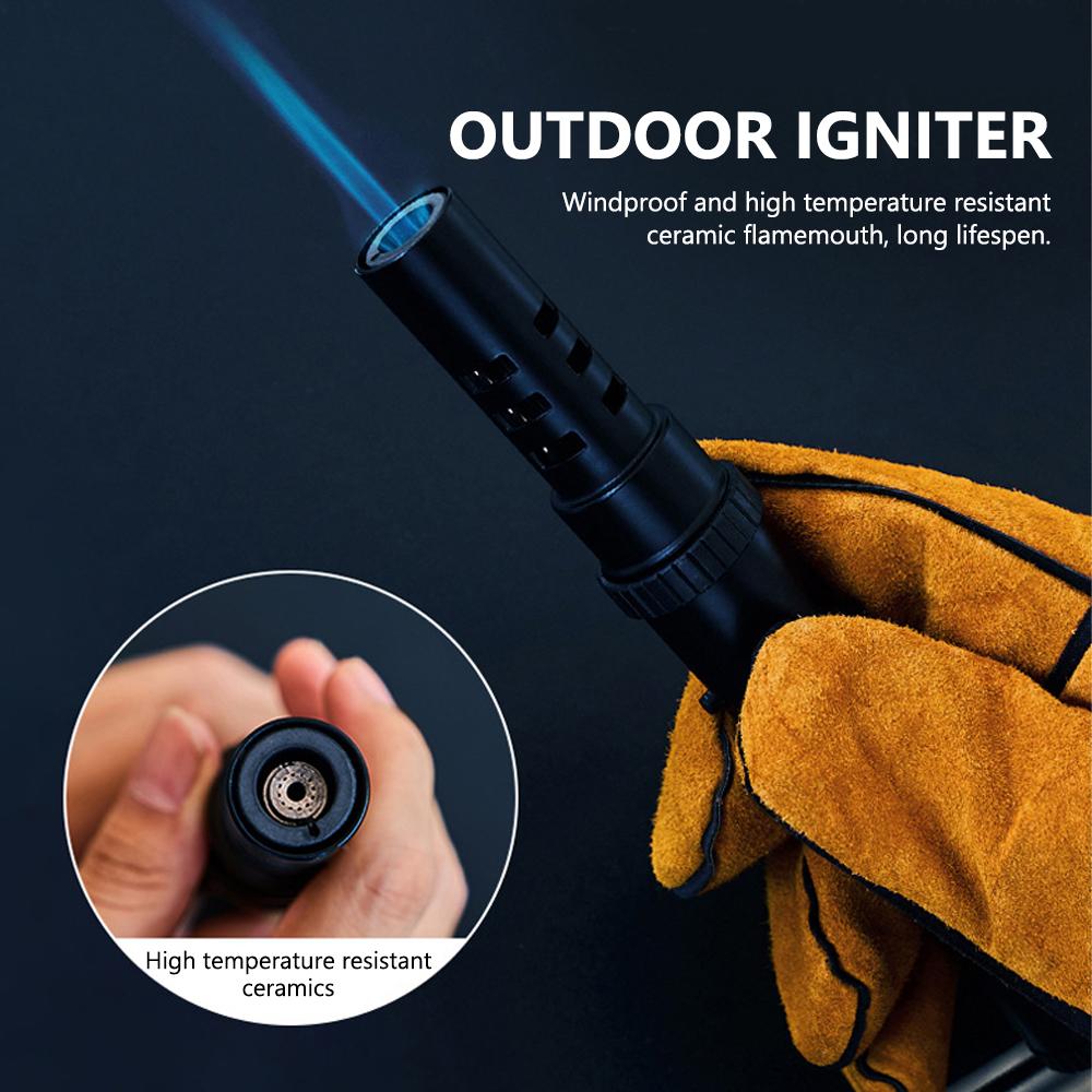 Outdoor Igniter Camping GasTorch Portable Burners Charcoal Burning Tool Picnic BBQ Cooking Flamethrower Circulate
