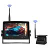 Wireless Backup Camera Solar Magnetic, Portable Cordless Truck Trailer Rear View Camera IR Night