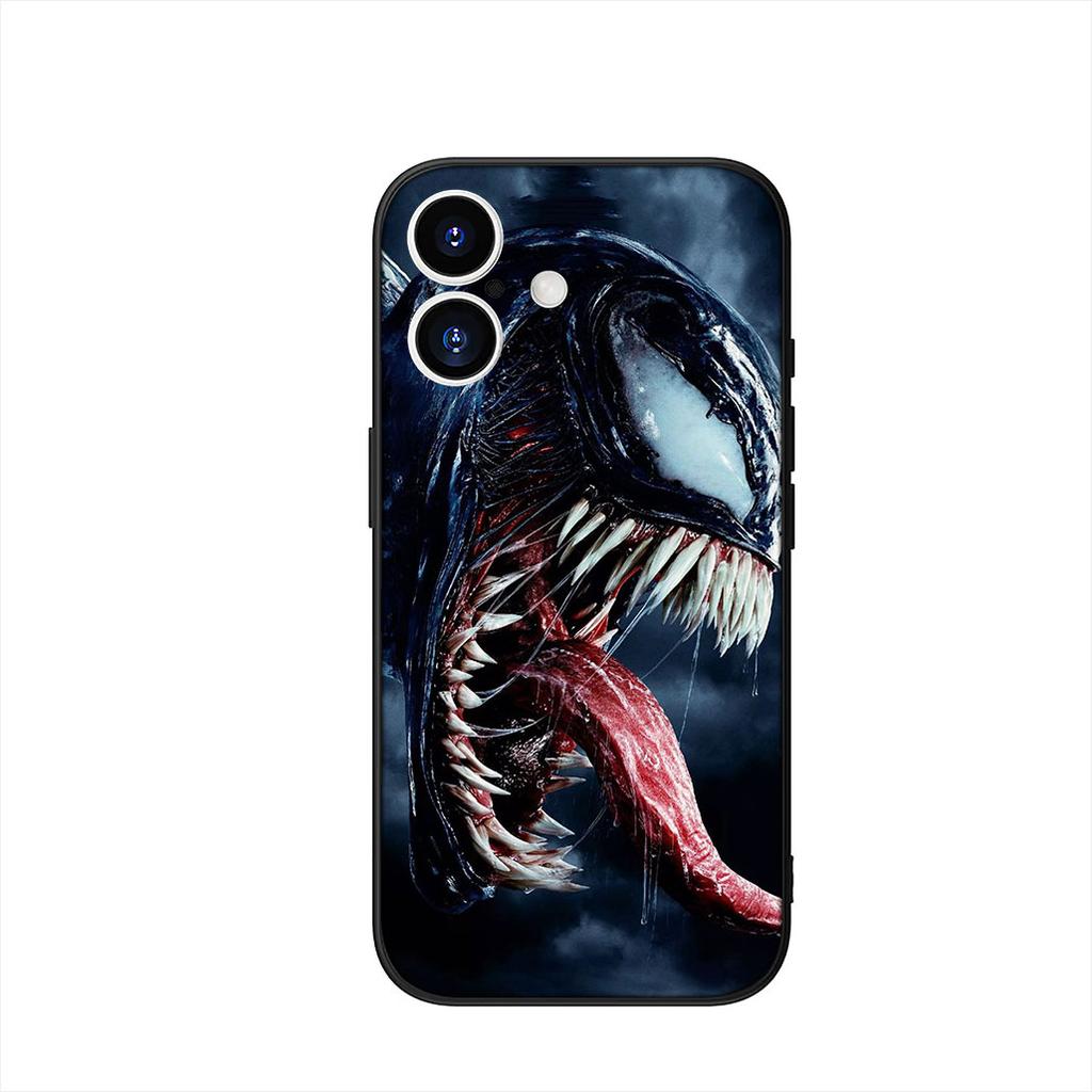 Phone Cover for Samsung Galaxy A55 A54 A25 A36 A17 A26 A35 A33 A34 A14 A37 S8 S9 S20 S21 FE S10 Plus Case Marvel Venom Casing