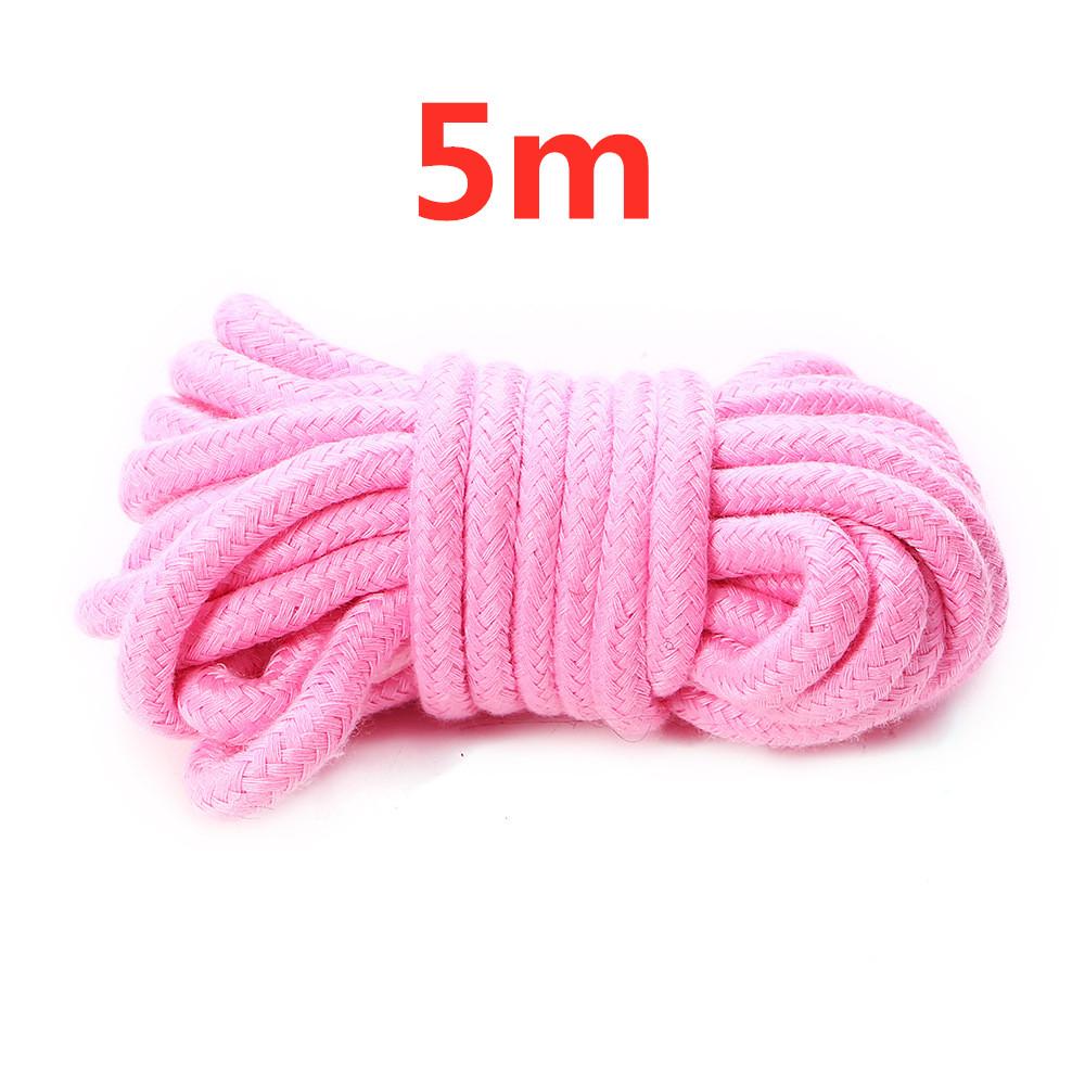 5 м/10 м секс-рабыня, веревка для бондажа, толстая хлопковая сдержанность, эротические игрушки для ролевых игр, мягкая хлопковая веревка для пар, игры для взрослых