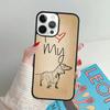 Милый мультяшный такса собака Чехол для телефона Cover Для iPhone 17 Air 16 15 14 Plus apple 16 11 12 13 Pro Max coque