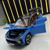 1:24 NIO ES8 Сплав Новый Энергетический Автомобиль Модель Литье Металл Игрушечные Транспортные Средства Модель Автомобиля Симуляция Звука и Света Детские Игрушки Подарок