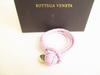 Подлинный браслет BOTTEGA BENETA Intrecciato Lilac Leather Bangle #9184 Восстановленный
