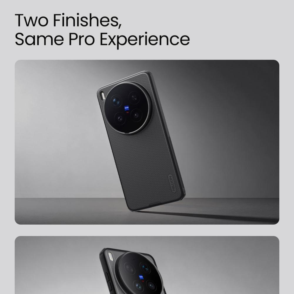 Чехол для телефона Vivo X300 Ultra Nillkin Super Frosted Shield Pro Магнитный Жесткий PC+TPU Чехол Ударопрочная Задняя Крышка