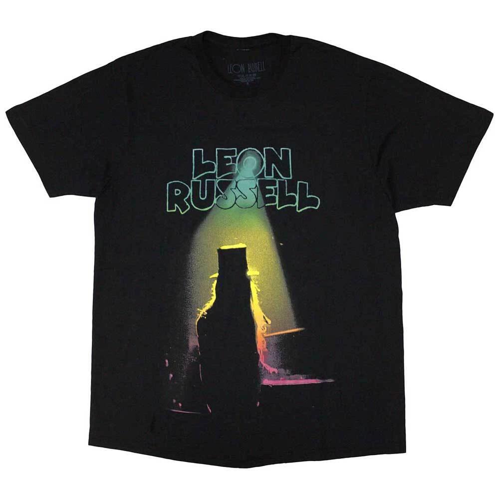 Leon Russel Masquerade T-Shirt Black New