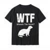 Горячая Распродажа Смешной Хорёк WTF Где Хорёк Печатная Футболка Юмор Повседневная Мода Свободный Летний Стиль Мужская Футболка Харадзюку Футболки
