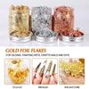 1 Bottle Foil Flakes Shiny Multifunctional 3 Colors Premium Resin Jewelry Foil Sequins Jewelry Making Accessories