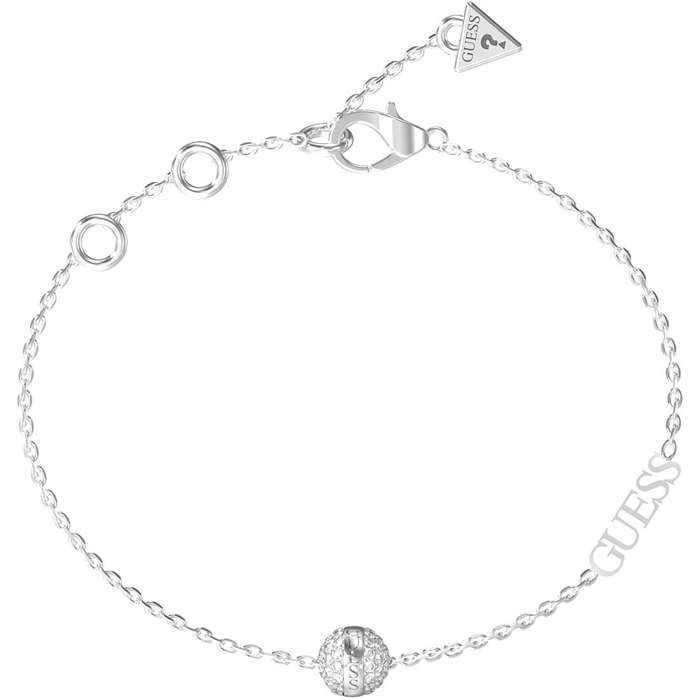 Браслет - GUESS - Браслет из бисера Calypso Crystals S - Серебро - Металл - Регулируемый