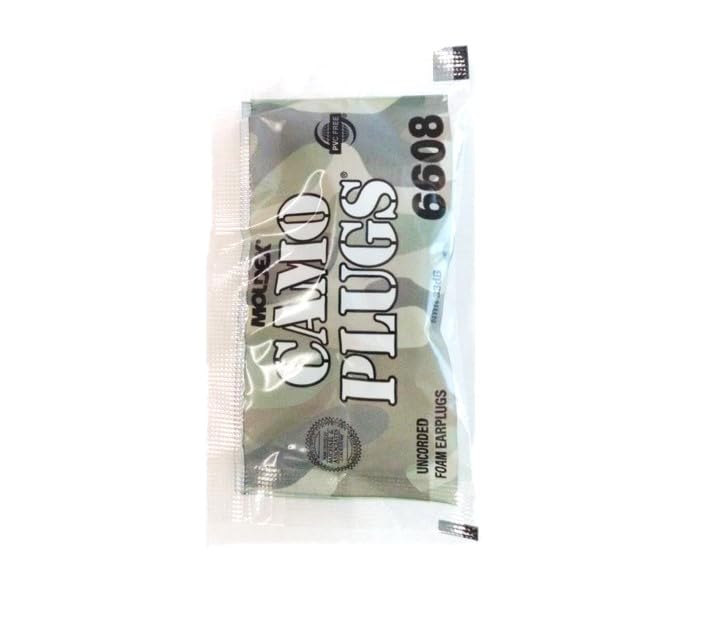 MOLDEX CAMO Камуфляжные беруши в оригинальном футляре, упаковка 50 пар, [набор MOLDEX]