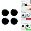 20pcs Black for Auto Protector Modification Keyhole Stickers Trim Cover Car Lock Stickers