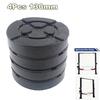 New 4X Round 130mm Rubber Arm Pads For Car Auto Truck Hoist Car Lift Accessories