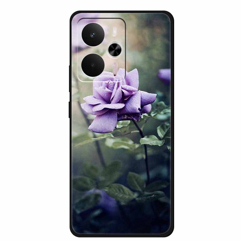 For Realme 14 5G Case Realme14 Coque 6.67" Black Silicone Soft TPU Phone Case For Realme 14 2025 Back Cover Case Shell Funda Cat