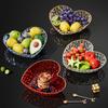 Love Fruit Plate, Living Room, Household Coffee Table, Light Luxury Fruit Basin, High-Value Candy Snack Display Plate