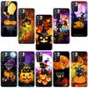 Осенние листья лиса тыква Хэллоуин Чехол для телефона для Xiaomi Poco X4 F4 GT X3 NFC X5 X6 X7 Pro 5G M5 M5S M3 F5 Mi F6 F3 F2 F1