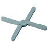 Silicone Heat Resistant Pad Foldable Non-Slip Pot Pan Mat Table Placemat Dish Plate Cross Holder Coaster Kitchen Table Trivet