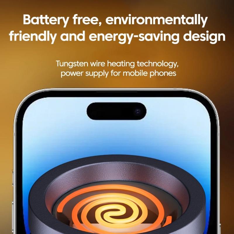 USB-C Rechargeable Arc Lighter - Windproof Flameless Electronic Lighter for Outdoor Use, Portable & Safe Ignition Tool