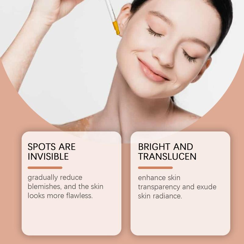 Radiant Nourishing Serum Spot Removal Fast Absorption Oil Water Balance Enhance Elasticity Suitable For Sensitive Skin