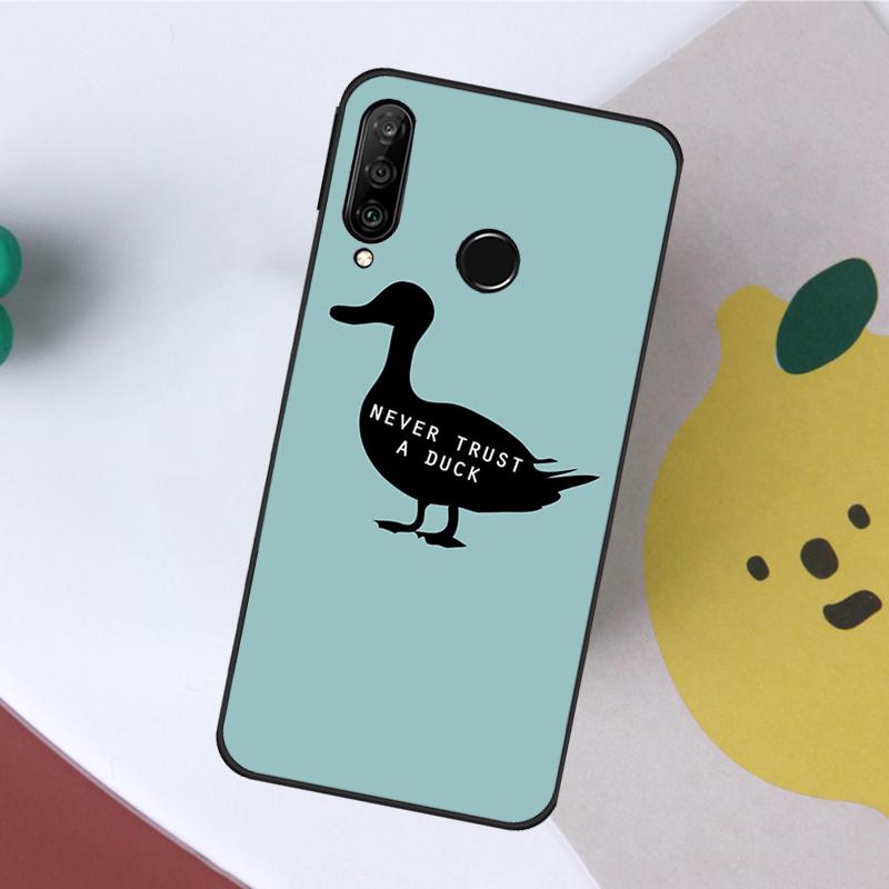 Милый Мультяшный Утенок Для Huawei Nova 7i 8i 11i 12i 12s Y73 Y70 Y90 Y60 Y72 Y61 Y91 9 10 SE P40 Lite P30 Pro Чехол