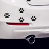 Automobile Decoration Creative Fashion Footprint Prints Car Sticker  Cute Cat Paw