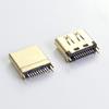 Паяльная плата HDMI с разъемом типа "зажимная пластина" для male-разъема, 19-контактный интерфейс высокой четкости, 19-контактный HDMI-разъем, зажимная пластина 1,6 мм