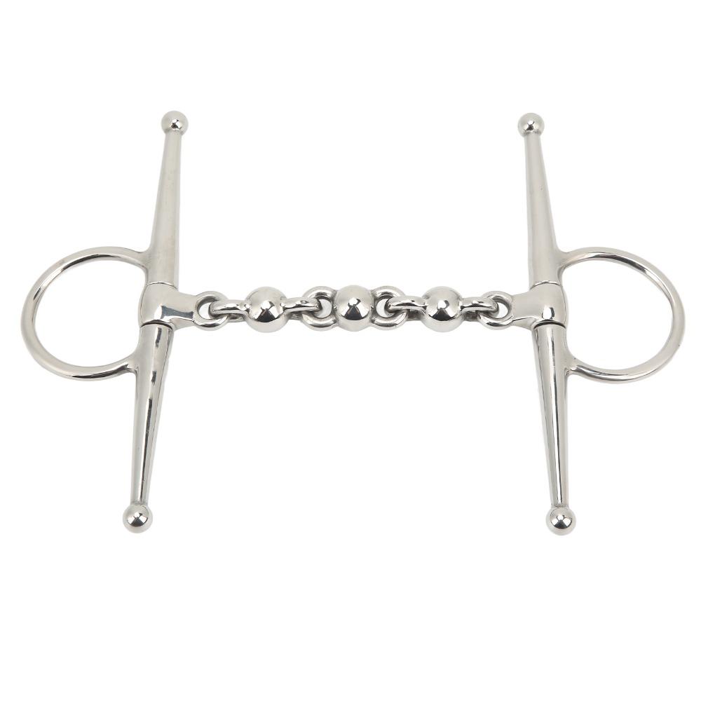 Ball Chain Design Horse Mouth Bit 135mm Length Horse Riding Bit Horse Riding Equipment Riding Use