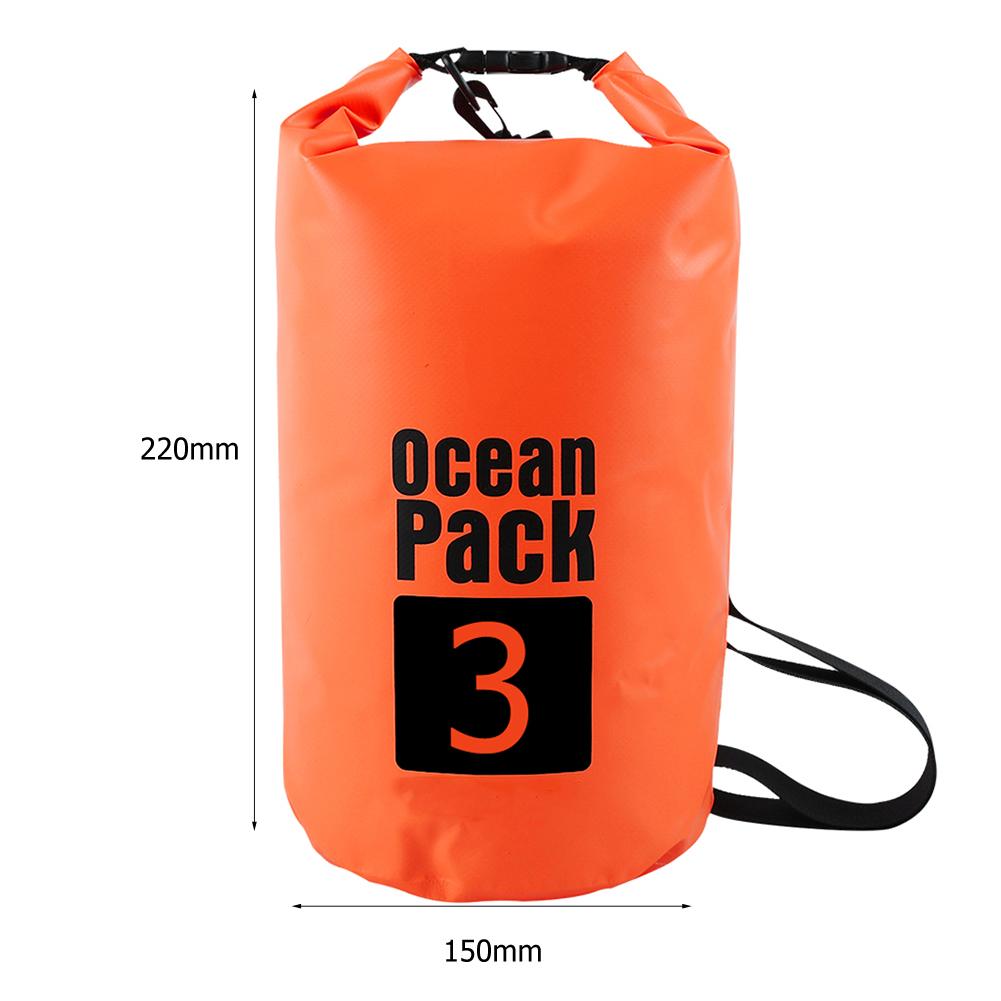 2L 3L 5L 10L 15L Waterproof Dry Bag Swimming Bag Foldable Beach Storage Pack Kayaking Rafting River Trekking Floating Water Sack