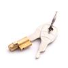 Key Security Lock Copper Construction Theft Proof Suitable For Trailer Trucks Watercrafts Heavy Duty Weatherproof Design