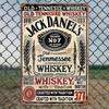 Металлическое настенное искусство Jack Daniel's Винтажная жестяная вывеска для бара