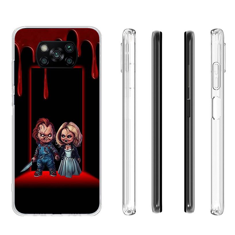 Chucky Child's Play Phone Case For Xiaomi Poco X7 X6 X5 Pro F7 Ultra Redmi 15C 15 13C 13 12C 12 10 10A 10C 9 9A 9C 9T Cover Poco