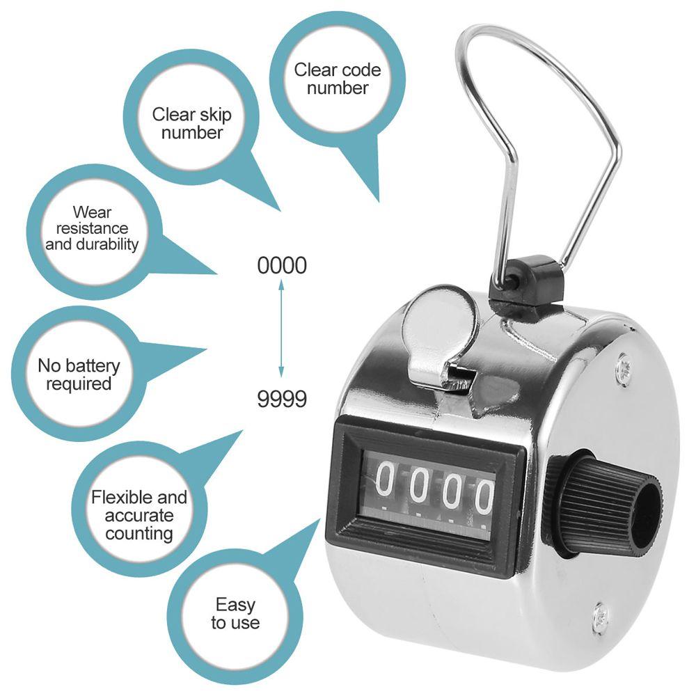 Number Metal Counter Tools Hour Meter Tally Counter Tally Clicker Hand Tally Counter Manual Counter