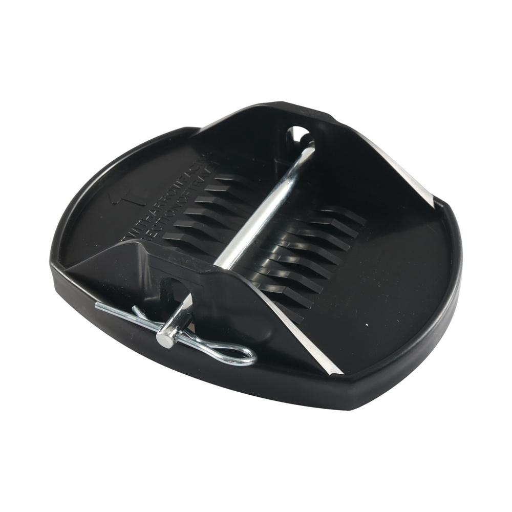 4pcs Trailer Stabilizer Leg Foot Pads with Locking Pins For Camper, Travel Trailer & Towable RV Manual Stabilizers