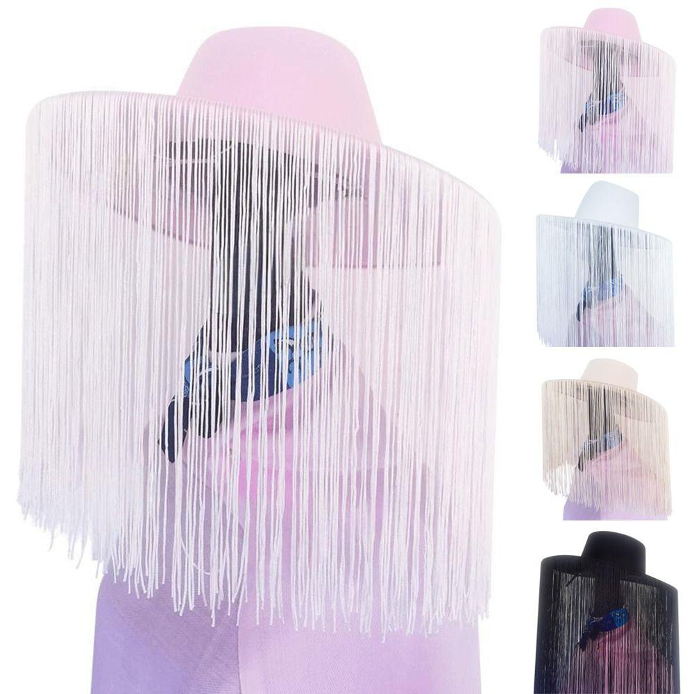 Модная Шляпа с Широкими Полями из Шерстяного Фетра, Дышащая, Повседневная, с Кисточками, Вечеринка, Джаз-Шляпа для Мужчин и Женщин