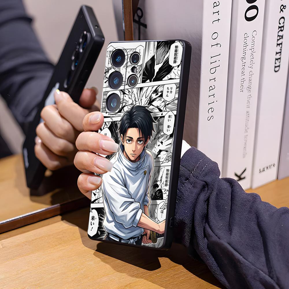 Ujutsu Kaisen Yuta Okkotsu Phone Case For Samsung S26 Ultra S25 Edge Ultra S23 S22 S21 S20 Ultra Plus S24 Fe Cover