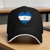 I Love Nicaragua Casual Baseball Cap Hiking Fishing Trucker Hat Summer Breathable Women Men Street Style Baseball Caps